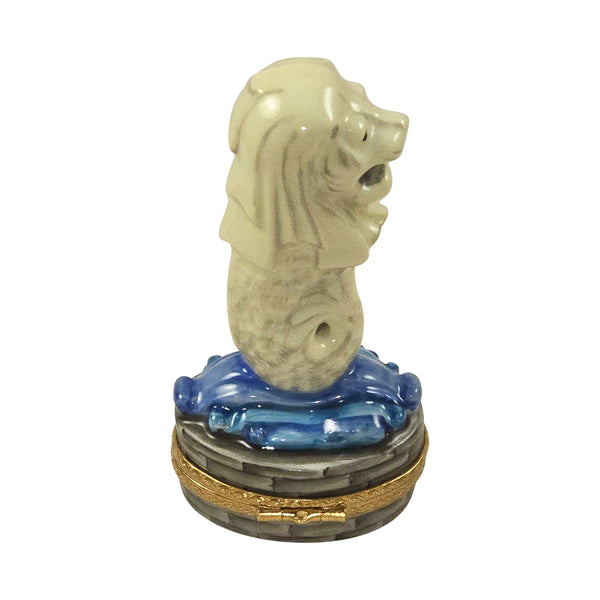 Load image into Gallery viewer, Rochard "Merlion - Singapore" Limoges Box
