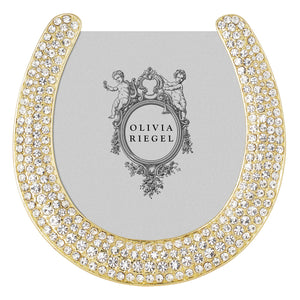 Olivia Riegel Gold Horseshoe 3.5" Frame