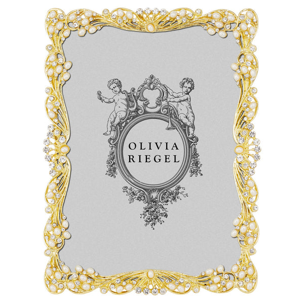 Load image into Gallery viewer, Olivia Riegel Gold Audrey 5&quot; x 7&quot; Frame
