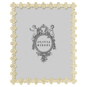 Olivia Riegel Gold Pavé Clover 8" x 10" Frame