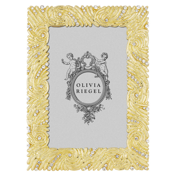Load image into Gallery viewer, Olivia Riegel Gold Marina 5&quot; x 7&quot; Frame

