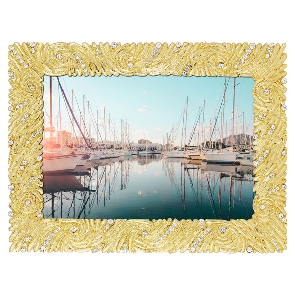 Load image into Gallery viewer, Olivia Riegel Gold Marina 4&quot; x 6&quot; Frame
