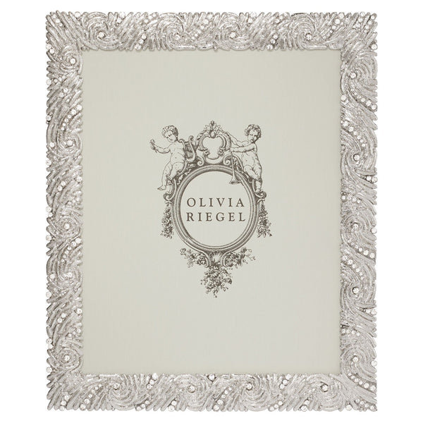 Load image into Gallery viewer, Olivia Riegel Silver Marina 8&quot; x 10&quot; Frame
