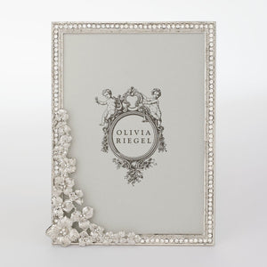 Olivia Riegel Silver Evelyn 5" x 7" Frame