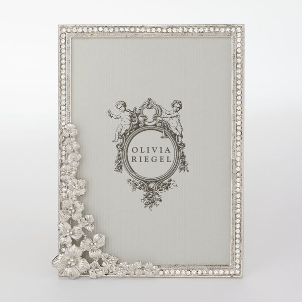 Load image into Gallery viewer, Olivia Riegel Silver Evelyn 5&quot; x 7&quot; Frame
