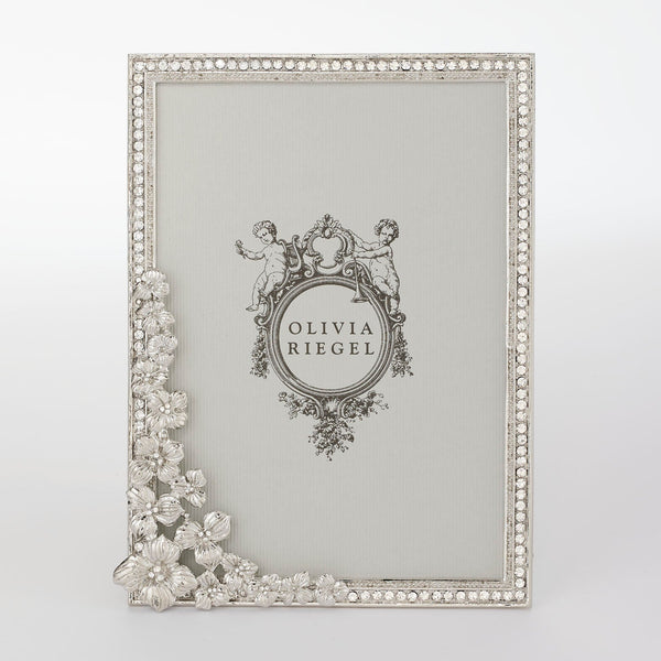 Load image into Gallery viewer, Olivia Riegel Silver Evelyn 5&quot; x 7&quot; Frame
