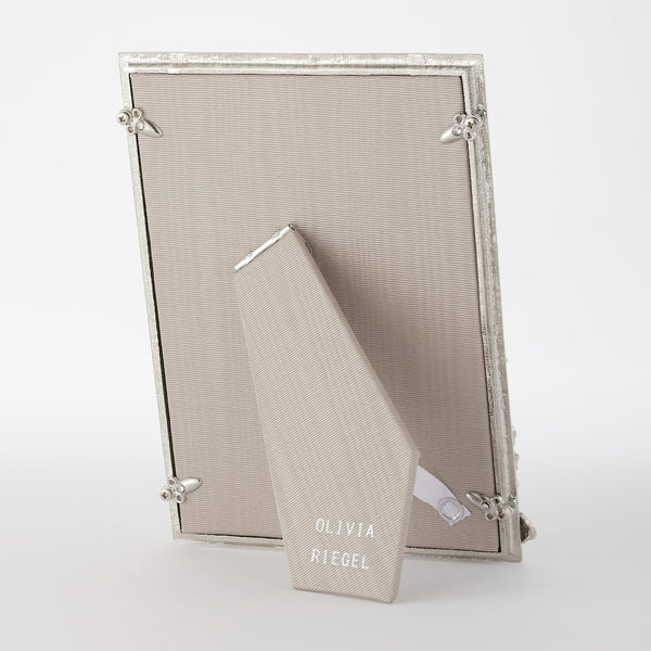 Load image into Gallery viewer, Olivia Riegel Silver Evelyn 5&quot; x 7&quot; Frame
