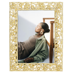 Olivia Riegel Gold Ellarose 5" x 7" Frame