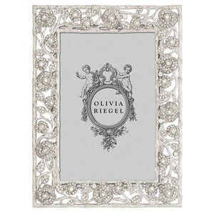 Olivia Riegel Silver Ellarose 4" x 6" Frame