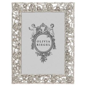 Olivia Riegel Silver Ellarose 5" x 7" Frame