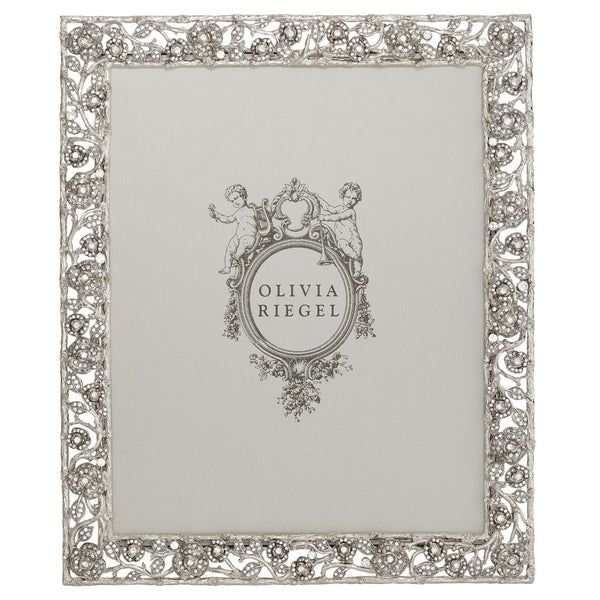 Load image into Gallery viewer, Olivia Riegel Silver Ellarose 8&quot; x 10&quot; Frame
