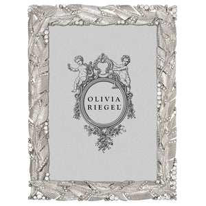 Olivia Riegel Silver Preen 5" x 7" Frame