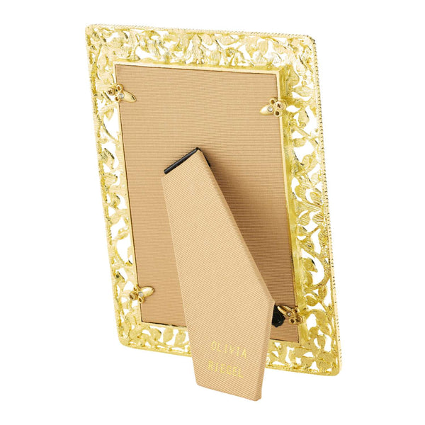 Load image into Gallery viewer, Olivia Riegel Gold Festoon 4" x 6" Frame
