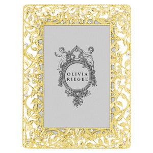 Olivia Riegel Gold Festoon 4" x 6" Frame