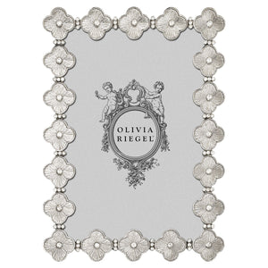Olivia Riegel Silver Clover 4" x 6" Frame