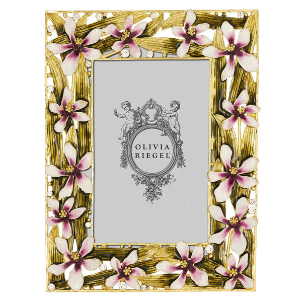 Load image into Gallery viewer, Olivia Riegel Orchid Delight 4&quot; x 6&quot; Frame
