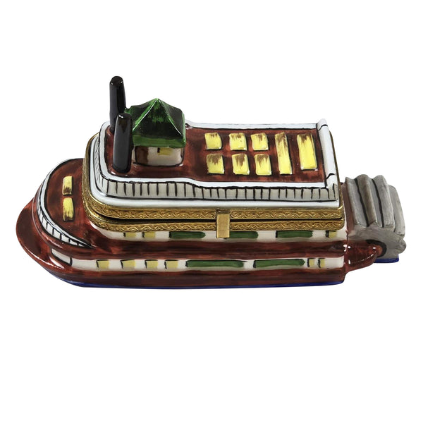 Load image into Gallery viewer, Rochard "Paddle Boat" Limoges Box
