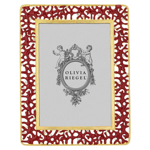 Olivia Riegel Coral Enamel 5" x 7" Frame
