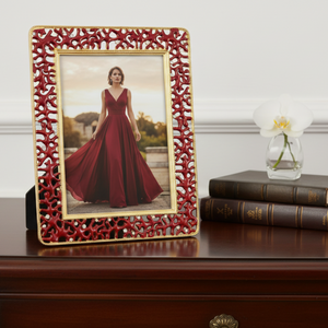 Olivia Riegel Coral Enamel 5" x 7" Frame