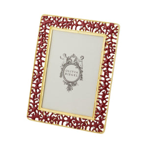 Olivia Riegel Coral Enamel 5" x 7" Frame