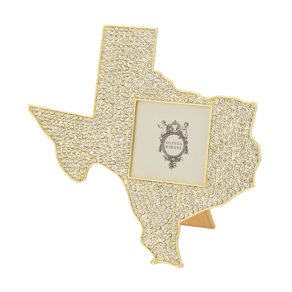 Load image into Gallery viewer, Olivia Riegel Crystal Texas 3" x 3" Frame
