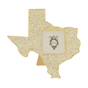 Olivia Riegel Crystal Texas 3" x 3" Frame