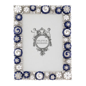 Olivia Riegel Blue & White Charisma 5" x 7" Frame