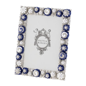 Olivia Riegel Blue & White Charisma 5" x 7" Frame