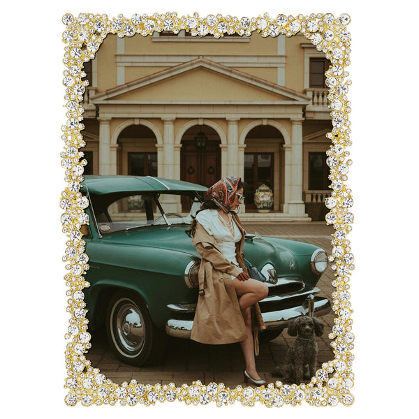 Load image into Gallery viewer, Olivia Riegel Gold Princess 5&quot; x 7&quot; Frame
