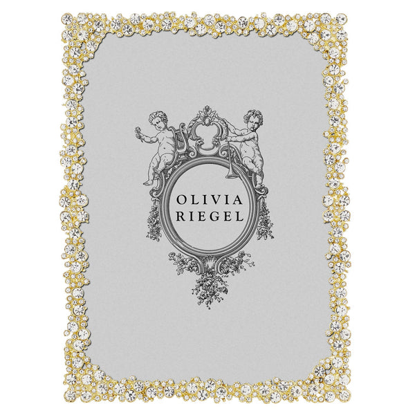 Load image into Gallery viewer, Olivia Riegel Gold Princess 5&quot; x 7&quot; Frame
