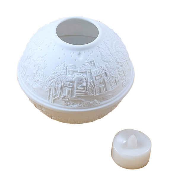 Load image into Gallery viewer, Rochard "Creche (Nativity) Votive Light - Lithosphere" Limoges Box
