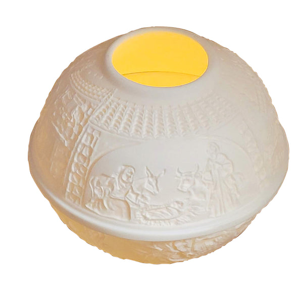 Load image into Gallery viewer, Rochard "Creche (Nativity) Votive Light - Lithosphere" Limoges Box
