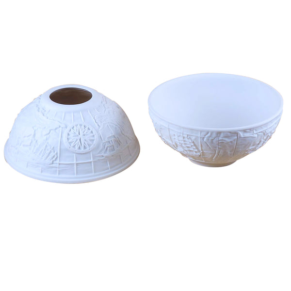 Load image into Gallery viewer, Rochard "Map Votive Light - Lithosphere" Limoges Box
