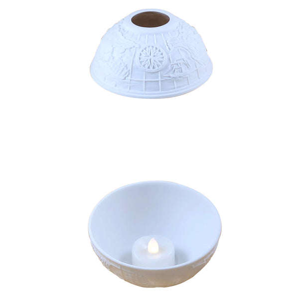 Load image into Gallery viewer, Rochard "Map Votive Light - Lithosphere" Limoges Box
