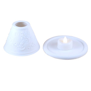 Rochard "Butterfly Votive Light - Conical" Limoges Box