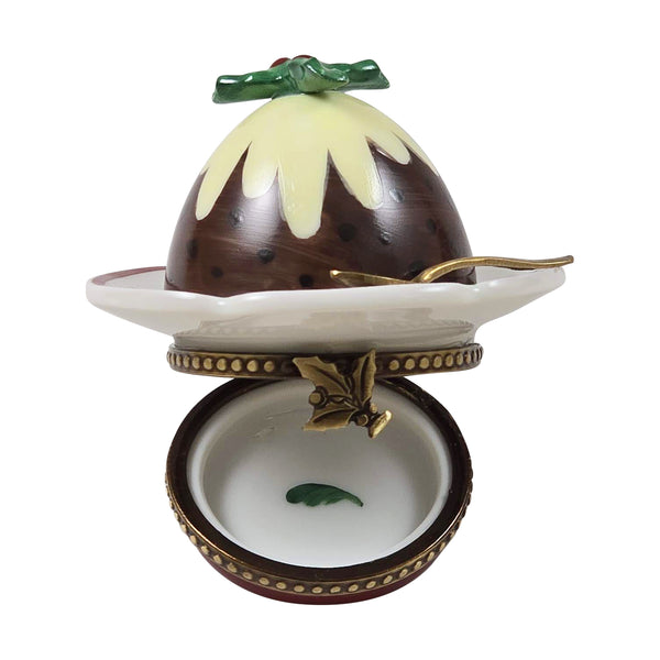 Load image into Gallery viewer, Rochard "Christmas Pudding" Limoges Box
