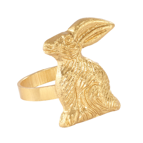 Load image into Gallery viewer, Bodrum Linens Rabbit - Napkin Rings - Set of 4
