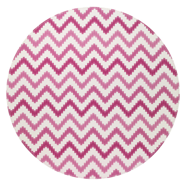 Load image into Gallery viewer, Bodrum Linens Ripple Round - Easy Care Placemats - Set of 4
