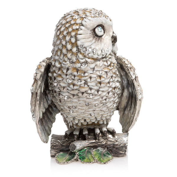 Load image into Gallery viewer, Jay Strongwater Hildy Owl 5" Figurine
