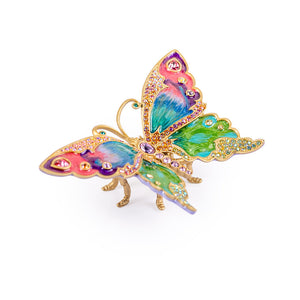 Jay Strongwater Lea Medium Butterfly Objet - Rainbow Figurine