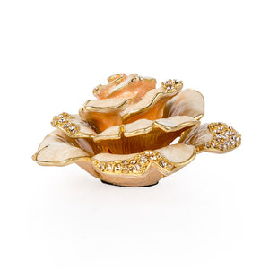 Jay Strongwater Rosie Rose Table Objet - Boudoir