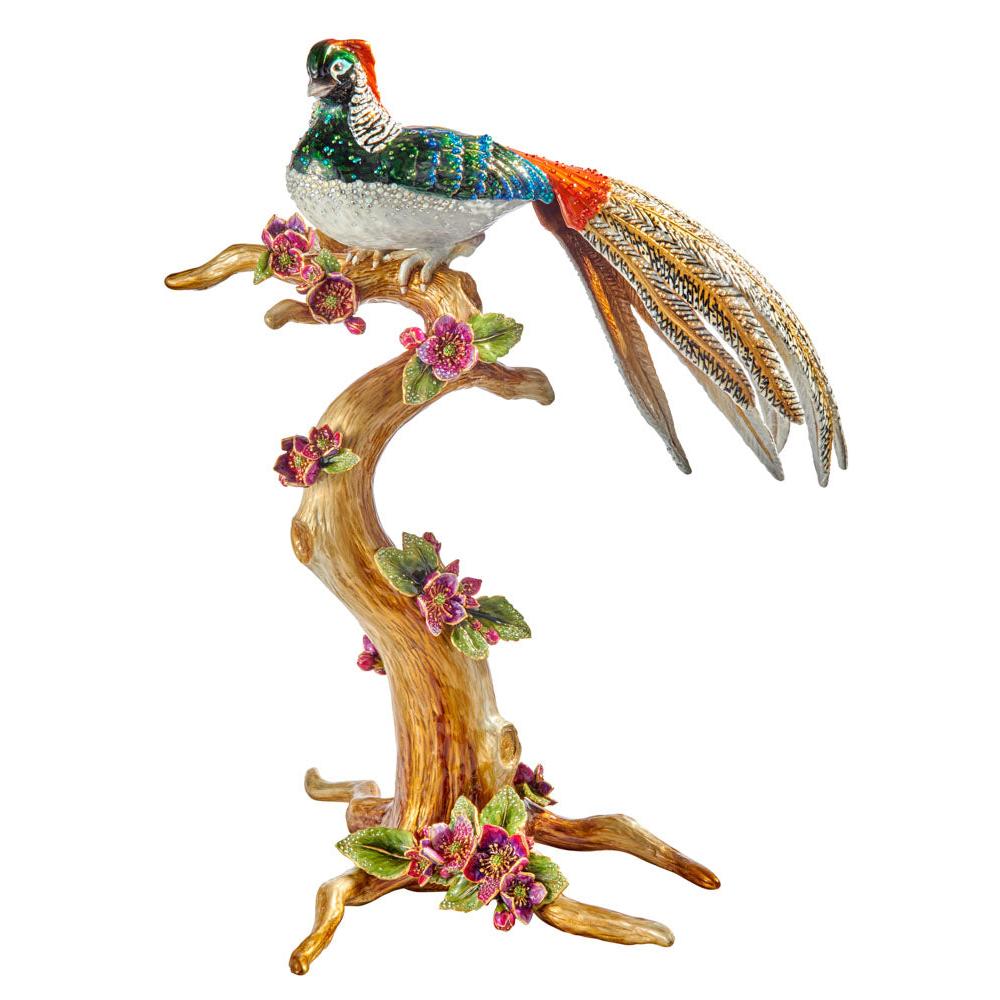Jay Strongwater Ethan Pheasant Objet
