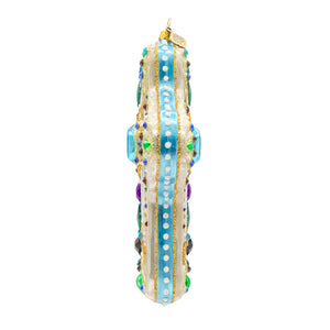 Jay Strongwater Sacred Jewel Cross Ornament