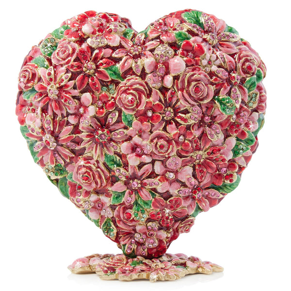 Load image into Gallery viewer, Jay Strongwater Chloe Floral Heart
