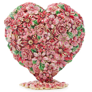 Jay Strongwater Chloe Floral Heart