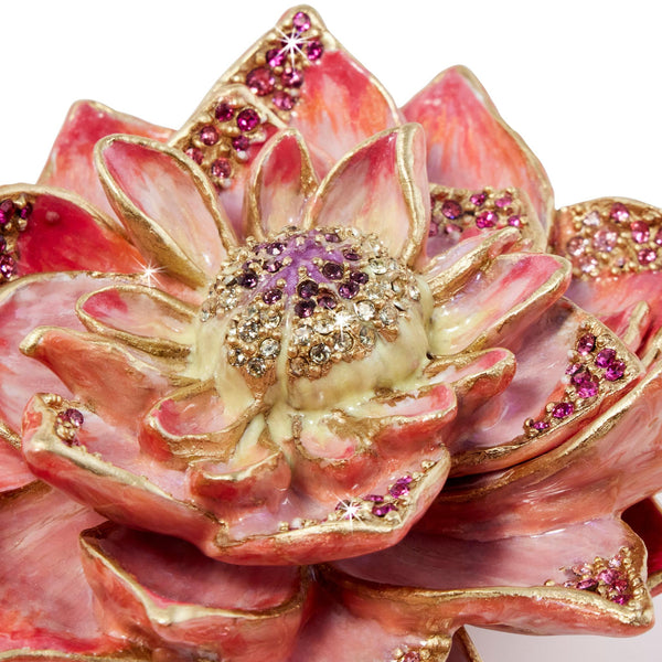 Load image into Gallery viewer, Jay Strongwater Calista Dahlia Bloom Objet
