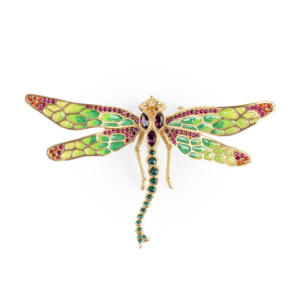 Load image into Gallery viewer, Jay Strongwater Echo Dragonfly Objet
