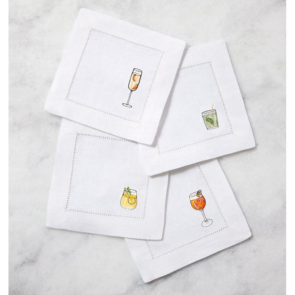 Load image into Gallery viewer, Sferra Aperitivo - 6" Cocktail Napkin, Set Of 4
