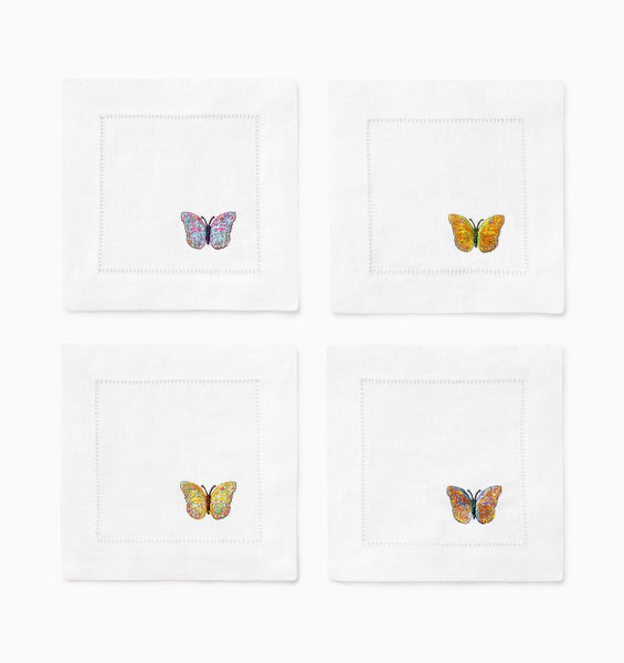 Load image into Gallery viewer, Sferra Bordano - Set of 4 - Cocktail Napkins
