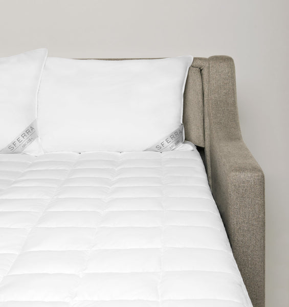 Load image into Gallery viewer, Sferra Comfort Sleeper Arcadia Mattress Pad
